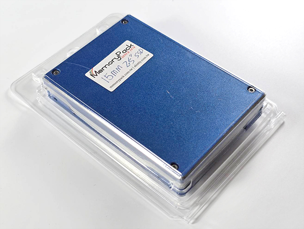 15mm ssd packaging plastic box 3060-001